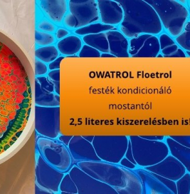 OWATROL Floetrol festék kondicionáló most már 2,5 literes kiszerelésben is