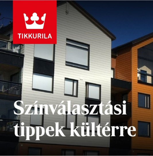 Színválasztási tippek kültérre a Tikkurila-tól