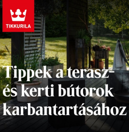 Tikkurila Tippek a terasz- és kerti bútorok karbantartásához