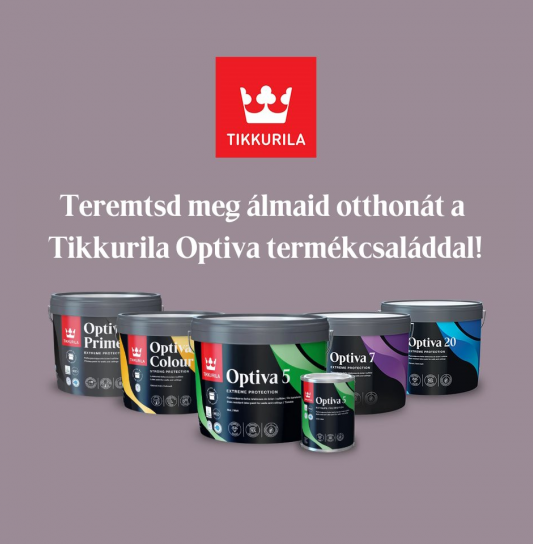 Tikkurila Optiva termékcsalád