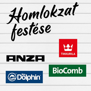 Fahomlokzat festése, lépésről lépésre