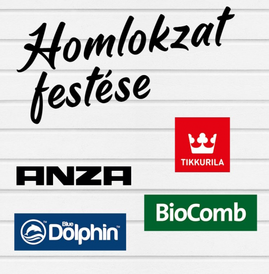 Fahomlokzat festése, lépésről lépésre