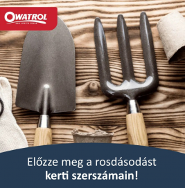 Kerti szerszámok rozsdásodásának megelőzése