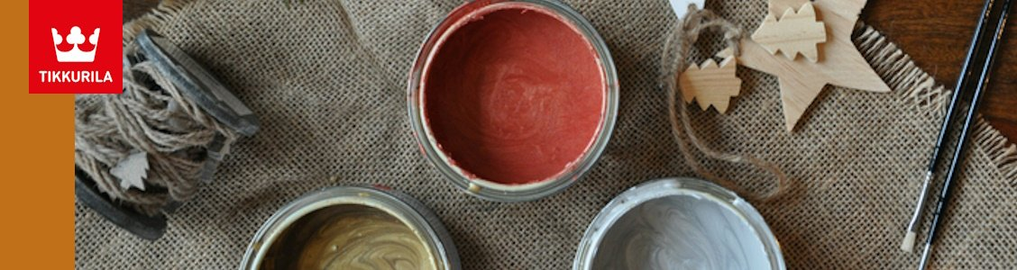Ragyogó karácsonyi díszek a Tikkurila-val
