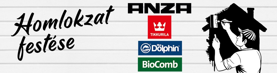 Fahomlokzat festése, lépésről lépésre